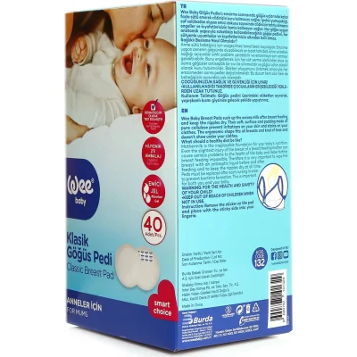 Wee Baby Klasik Göğüs Pedi, 40'lı