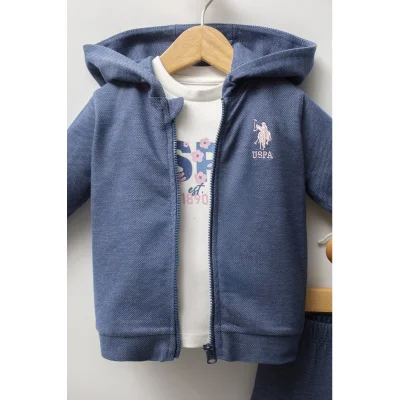 U.S. Polo Assn Takım, 3'lü, Mavi