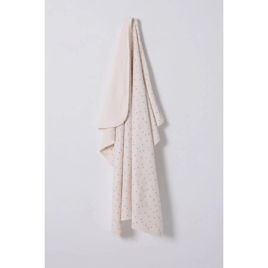 U.S Polo Bebek Battaniye USB2498 Ekru