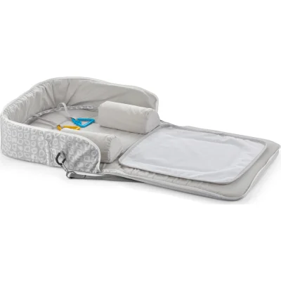 BabyJem Babynest Çanta, Gri Kare