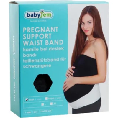 BabyJem Hamile ve Bel Destek Bandı, Beyaz