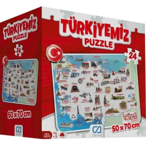 Games Türkiyemiz Puzzle, 24 Parça