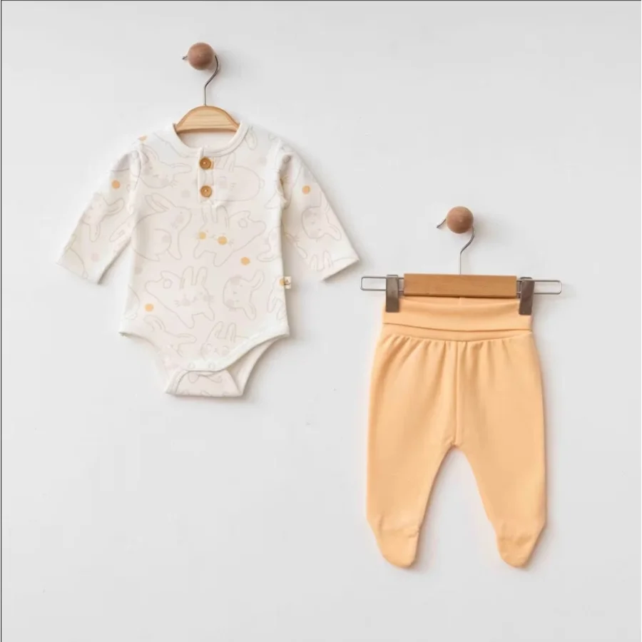 Eslenza Baby 2'Li Zıbın Takım 0099 Somon