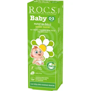 R.O.C.S. Baby Diş Macunu, 0-3 Yaş, 35 ml, Papatya