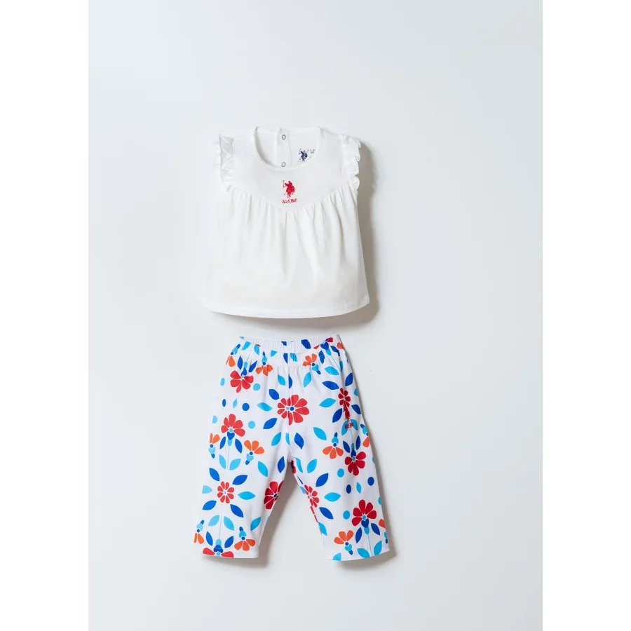 U.S. Polo Takım, 2'li, Beyaz