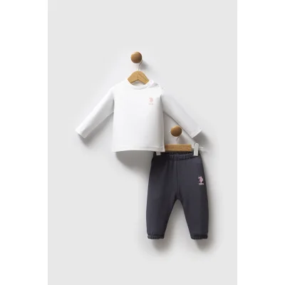 U.S. Polo Takım, 3'lü, Somon