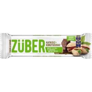 Züber Meyve Barı, 40 g, Antep Fıstıklı ve Kakaolu
