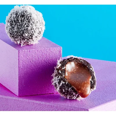 Züber Lokma Meyve Topu, 96 g, Hindistan Cevizli