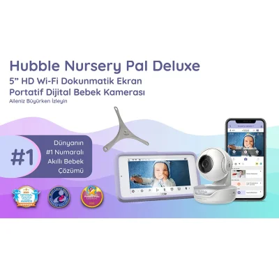 Hubble Nursery Pal Deluxe 5 Dijital Bebek Kamerası
