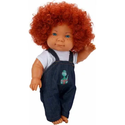 Sunman Kıvırcık Saçlı Curly Bebek 35 Cm