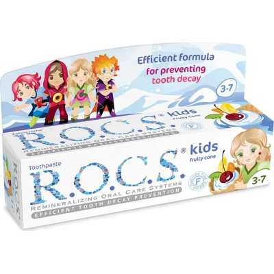 R.O.C.S. Kids Diş Macunu, 35 ml, Meyve Külahı