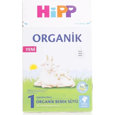 Hipp 1 Organik Keçi Sütü Bazlı Bebek Sütü, 400 g