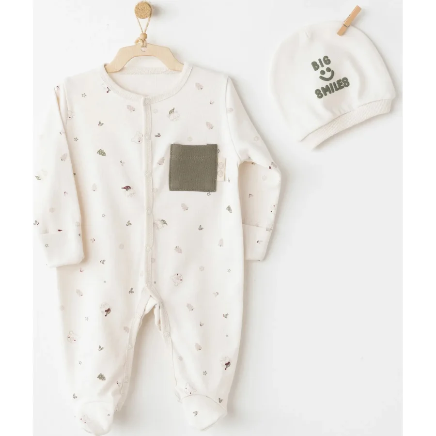 Andywawa My 1 St Wardrobe Tulum Takım, Ekru