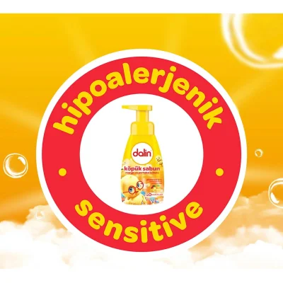 Dalin Köpük Sabun, Mango ve Portakal Kokulu, 200 ml