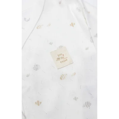 Bistyle 3lü Zıbın Takım Ocean And Starfish 13132 Ekru