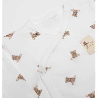 Bistyle I Am So Bear Takım, 3'lü, Bej-Ekru, Ekru