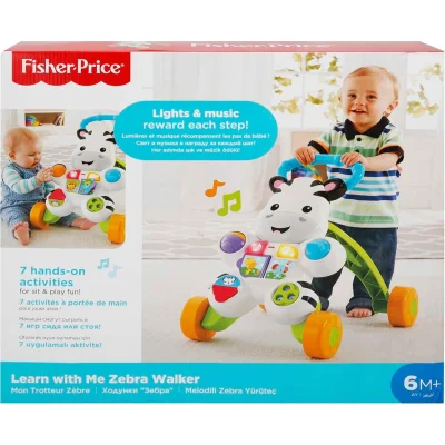 Fisher Price Melodili Zebra Yürüteç