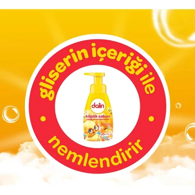 Dalin Köpük Sabun, Mango ve Portakal Kokulu, 200 ml