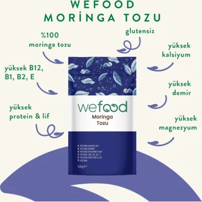 Wefood Moringa Tozu, 100 g