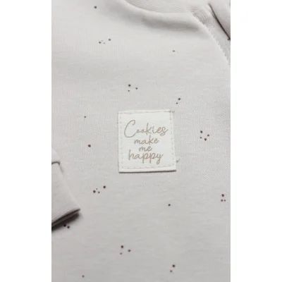 Bistyle Tulum Patiksiz Cookies Make Happy Ekru