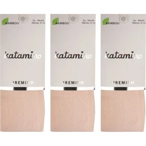 Katamino Liva Bebek Bambu Külotlu Çorap, Pudra