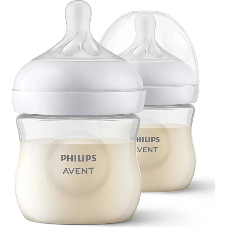 Philips Avent Doğal Tepkili Natural Response PP Biberon Seti, 2'li, 125 ml, 0+ Ay