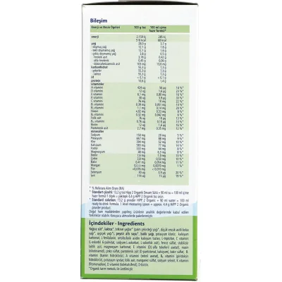 Hipp 2 Organik Devam Sütü, 600 g