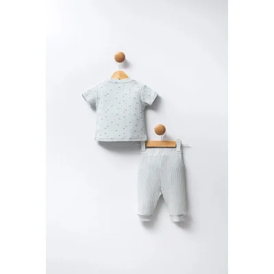 U.S Polo Bebek 2'Li Takım USB2311 Su Yeşili