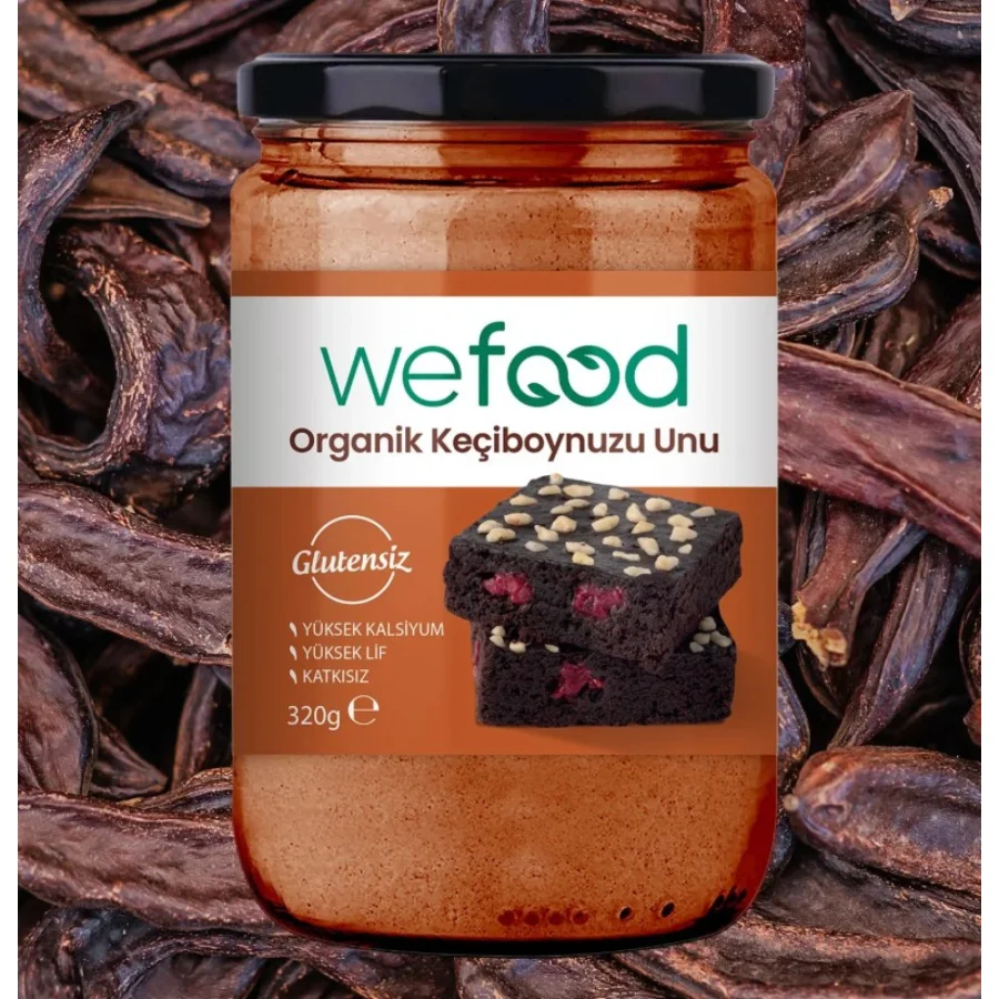 Wefood Organik Keçiboynuzu Unu, 320 g