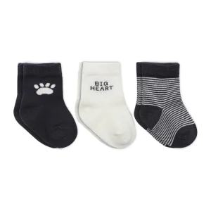 Bistyle Penye Soket Çorap, 3'lü, Antrasit