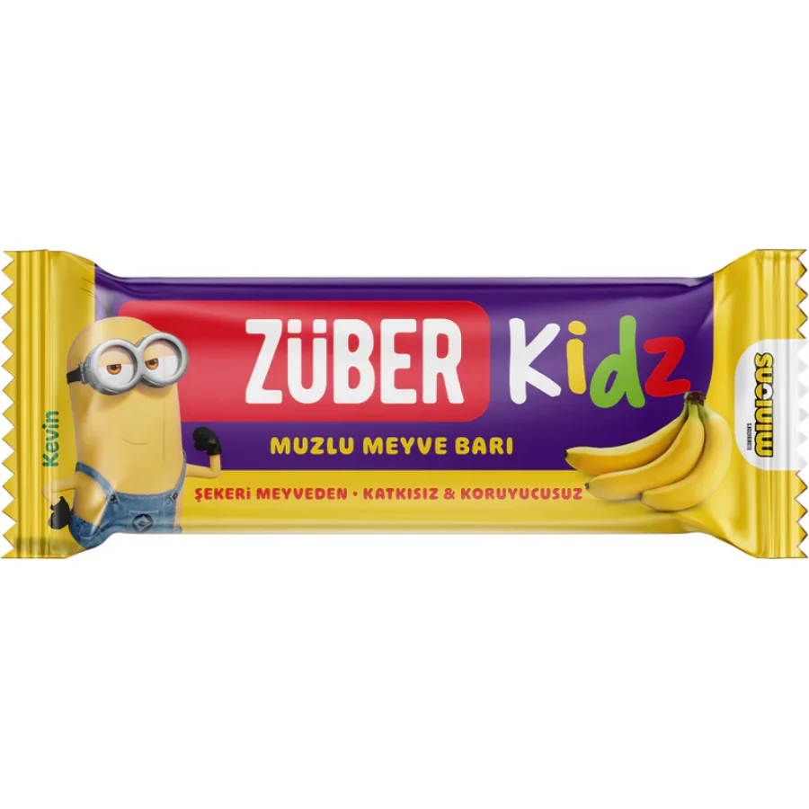 Züber Kidz Meyve Barı 25 Gr Muz