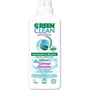 Green Clean Sensitive Parfümsüz Bitkisel Çamaşır Deterjanı, 1000 ml