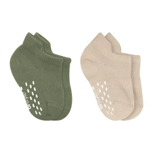 Bistyle Sneakers Kaymaz Colours Penye Çorap, 2'li, Nil, Bej