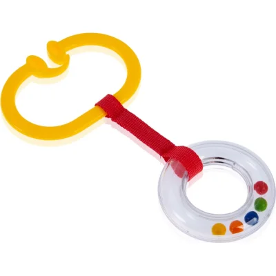 BabyJem Çıngıraklı Puset Halkası, Sarı