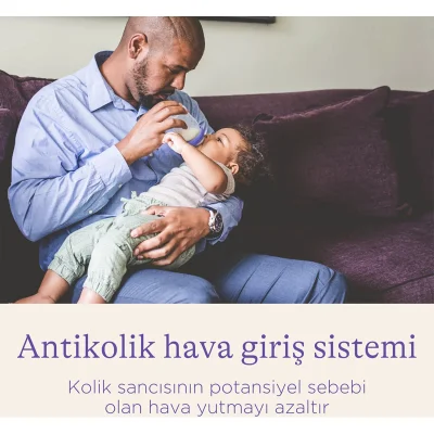 Lansinoh Natural Wave Biberon Emziği, Orta Akış, 2'li