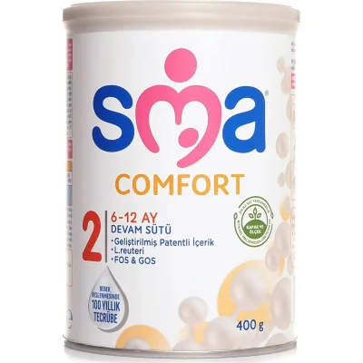 SMA Comfort 2 Devam Sütü 6-12 Ay, 400 g