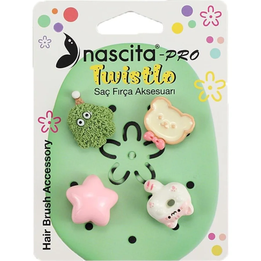 Nascita Twistlo Aksesuar Seti 4'Lü Siyah