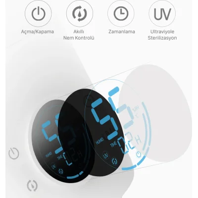Deerma F628S Ultraviyole Ultrasonik Soğuk Buhar Makinesi