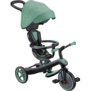 Globber Explorer 4in1 Trike Bisiklet, Zeytin Yeşili
