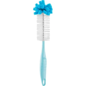 BabyJem Süngerli Biberon Fırçası, Mavi