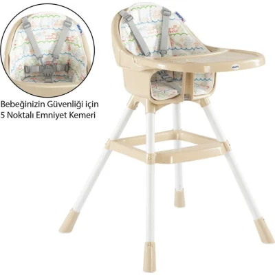 Kraft Snack Mama Sandalyesi, Bej