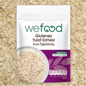Wefood İnce Öğütülmüş Glutensiz Yulaf Ezmesi 300 Gr