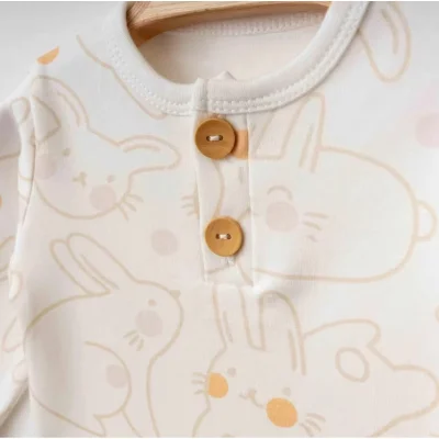 Eslenza Baby Zıbın Takım, 2'li, Somon