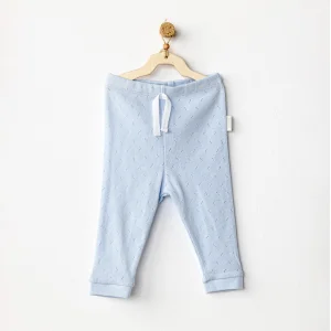 Andywawa Pants Jacquard Basic Pantolon, Mavi