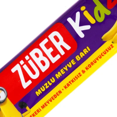 Züber Kidz Meyve Barı, 25 g, Muz