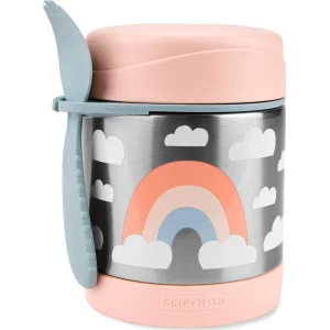 Skip Hop Zoo Paslanmaz Çelik Termos, 325 ml, Gökkuşağı