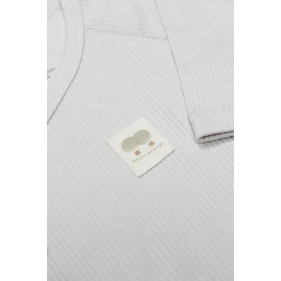 Bistyle Organic Modal Flying Balloons Kruvaze Uzun Kol Body, Bej