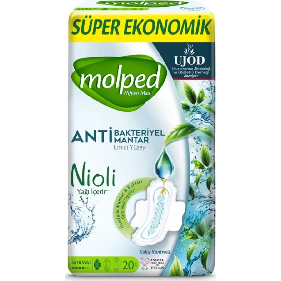 Molped Hijyen Max Normal Ped, 20 Adet