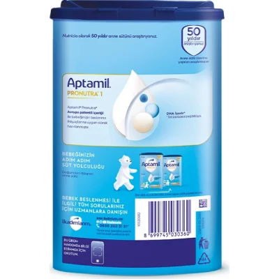 Aptamil 1 Bebek Sütü, 800 g