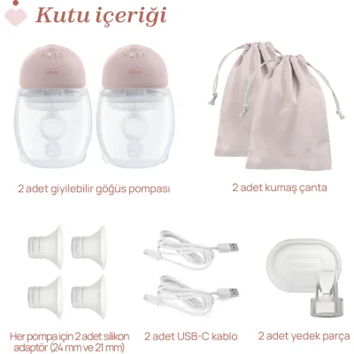 Chicco Giyilebilir Göğüs Pompası